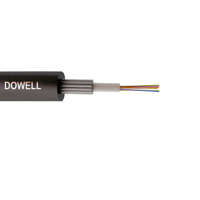 8 Cable di fibra ottica non blindato condotto sotterraneo con PE Jack esterno