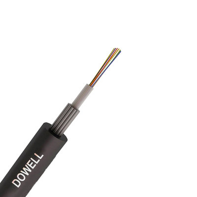 8 Cable di fibra ottica non blindato condotto sotterraneo con PE Jack esterno