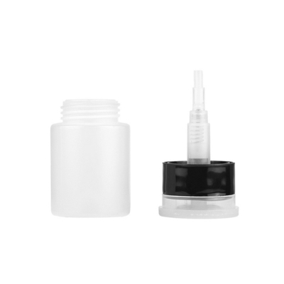60 ml mini bottiglia di fibra ottica di tipo push, resistente alle perdite di plastica