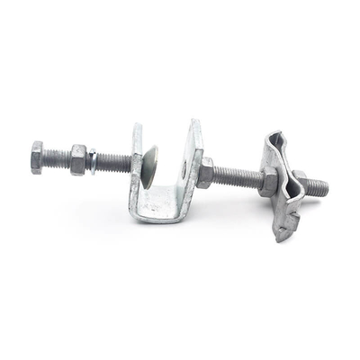 Acciaio Galvanizzato Down Lead Clamp Metal ADSS per palo e torre