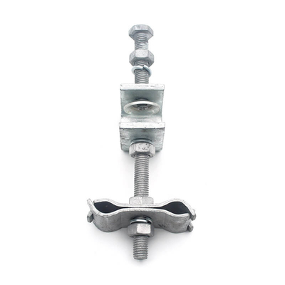Acciaio Galvanizzato Down Lead Clamp Metal ADSS per palo e torre