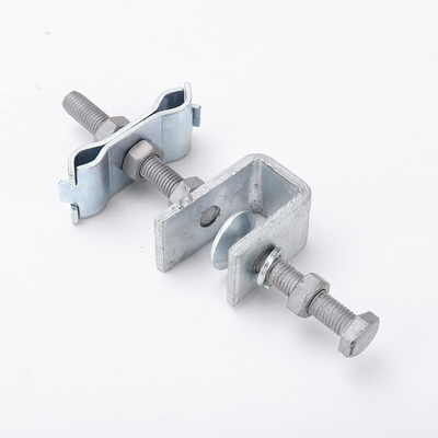 Acciaio Galvanizzato Down Lead Clamp Metal ADSS per palo e torre