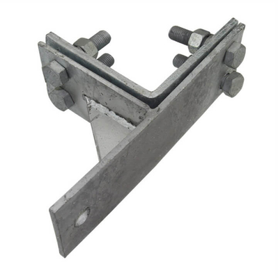 Fibra ottica ADSS Anchor Clamp Resistente alla tensione per angolo di polo