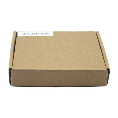 Splitter in fibra ottica plc personalizzato 1*4 1*8 1*16 1*32 1*64 PVC