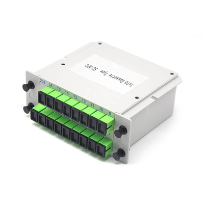 1*2 2*2 1*4 2*4 Fibra ottica Plc Splitter con PVC LSZH Jacket