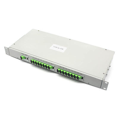 Rack tipo 19 pollici 1U 2U Fibre PLC Splitter SM CATV System