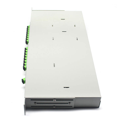 Rack tipo 19 pollici 1U 2U Fibre PLC Splitter SM CATV System