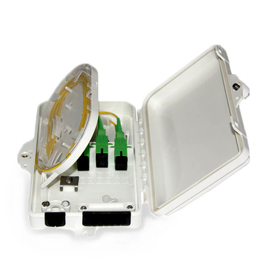 FTTH 6 porte cavo a goccia Fibra ottica scatola di distribuzione impermeabile impermeabile alla polvere