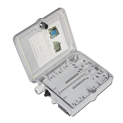 Box di distribuzione in fibra ottica a 12 nuclei per reti FTTX Max 12 FTTH Drop Output