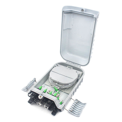 Casella di distribuzione a fibra ottica a muro interno 8 nuclei impermeabile IP55
