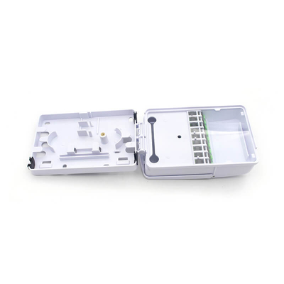 FTTH 8 porte scatola di distribuzione di fibra ottica di plastica
