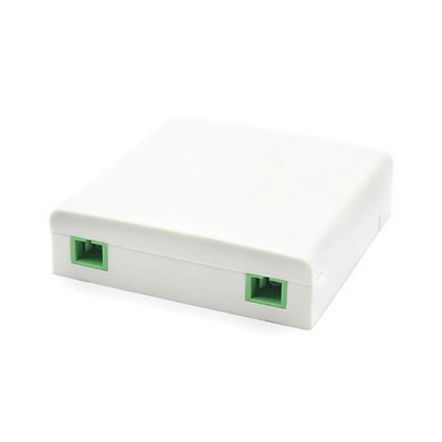 Fibra ottica bianca cavo di uscita Socket di parete ottica 4 nuclei OEM