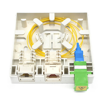 Fibra ottica FTTH per uscita interna montata a parete