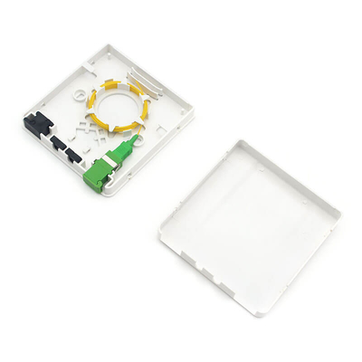 2 nuclei 4 nuclei Fibra ottica terminale presa ABS di plastica per FTTH