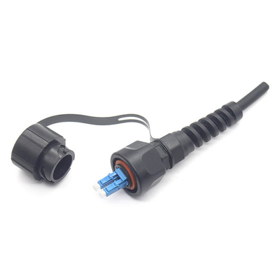 Cassa di plastica duplex Apc Fibre Connector Fibra ottica fini del cavo