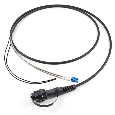 Cassa di plastica duplex Apc Fibre Connector Fibra ottica fini del cavo