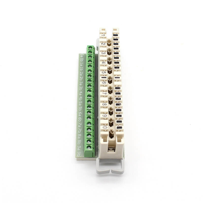 Modulo interno KRONE LSA Idc con terminale a vite Verde flessibile