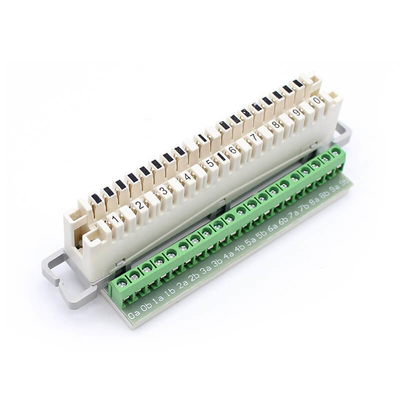 Modulo interno KRONE LSA Idc con terminale a vite Verde flessibile
