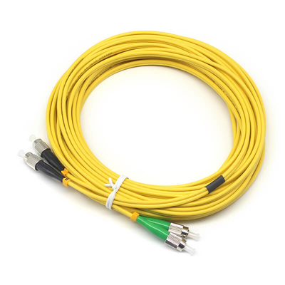 Resistenza all'umidità del cavo di patch in fibra ottica in PVC FC APC a FC UPC Tensibilità