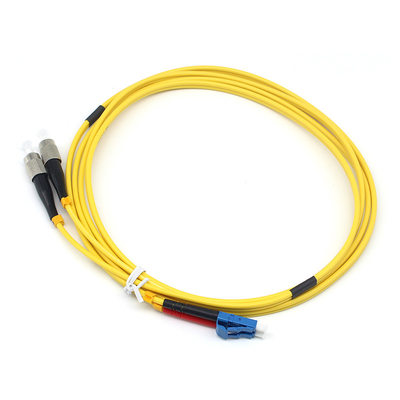 LSZH 3.0mm St Lc Fiber Patch Cable 2.0mm Duplex LC UPC verso FC UPC SM