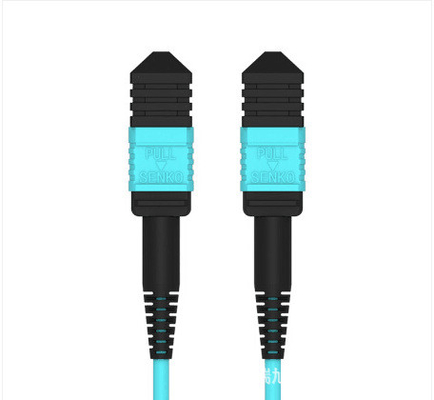 OM3 Mpo To Mpo Fiber Cable Indoor Data Center Impermeabile Mtp Patch Cord
