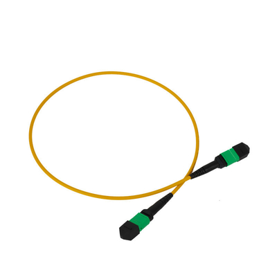 12F MPO Patch Cord 3mm LSZH Out Jacket PVC OFNR Outdoor Per Rete