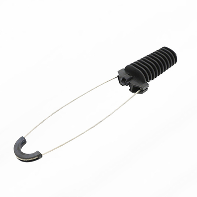 Clampo di ancoraggio FTTH standard per soluzioni di tensione di cavi ADSS a fibra ottica non standard