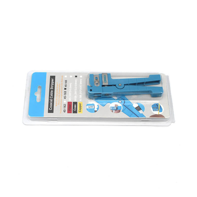 45-163 Fibra ottica Coaxial Stripper per strisce da 1/8 a 7/32 in Coax, RG58, CB Antenna Indoor Cable Stripping Solutions