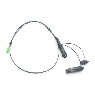 2 in 1 SC APC Fast Connector FTTH Drop Patch Cable Protezione IP68