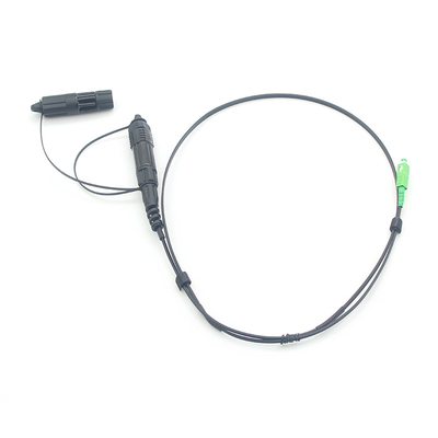 2 in 1 SC APC Fast Connector FTTH Drop Patch Cable Protezione IP68