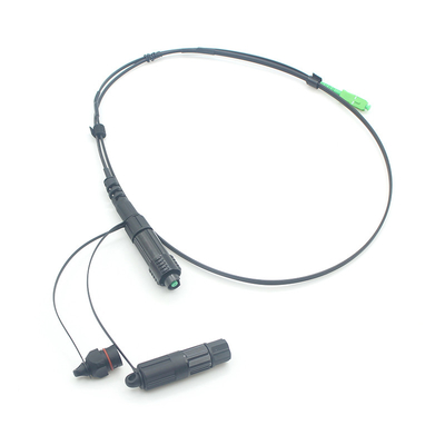Cavo FTTH a goccia con connettore veloce 2 in 1
