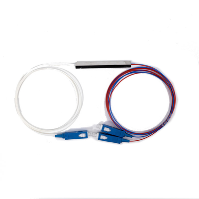 Splitter PLC a fibra ottica con fibra G657A 0.9mm