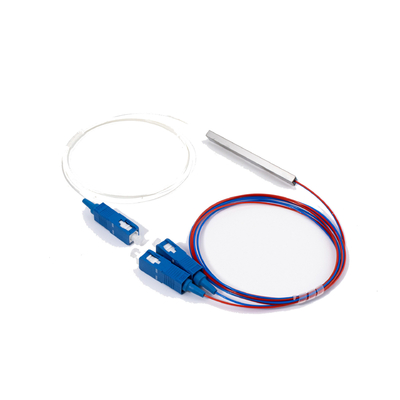 Splitter PLC a fibra ottica con fibra G657A 0.9mm