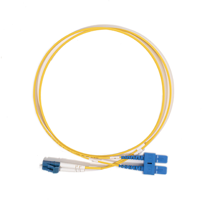 SM Duplex LC UPC a SC UPC Cable di fibra ottica 2.0 mm, G657A1, 3 metri