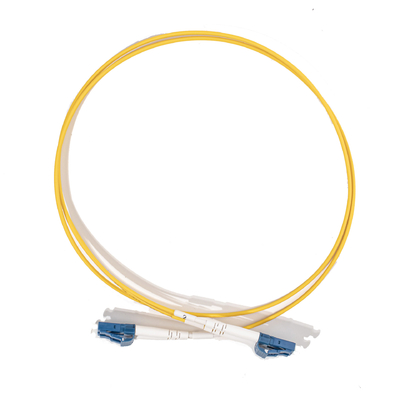 Cavo patch cord in fibra ottica Simplex Dx LC UPC a LC UPC LSZH 3.0MM, 5 metri
