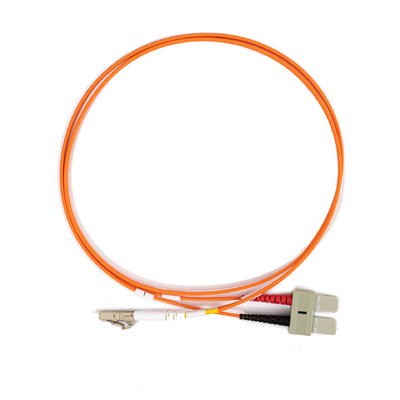 FTTH Duplex FC APC a FC UPC SM Fiber Optic Patch Cord per e 1000 tempi di connessione