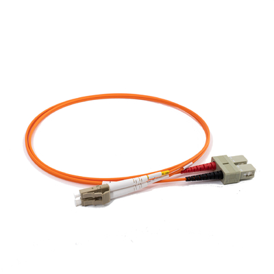 FTTH Duplex FC APC a FC UPC SM Fiber Optic Patch Cord per e 1000 tempi di connessione