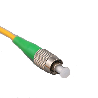Cavo patch in fibra ottica simplex monomodale LSZH da interno SC UPC a ST UPC 9/125µm