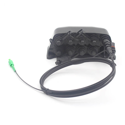 Scatola ottica per fibra pre-connessa NAP a 10 porte, montaggio su palo