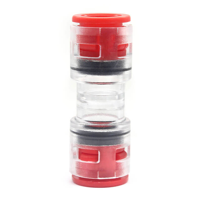 Connettore dritto in HDPE per microdotti 3/4/5/6/7/8/10/12/14/16/18/22mm