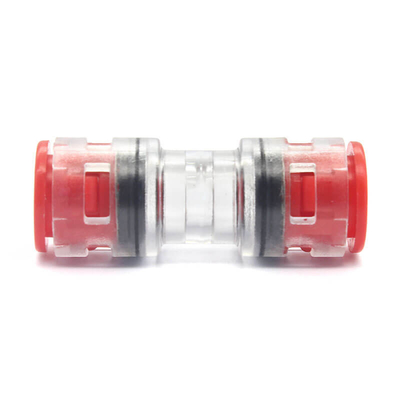 Connettore dritto in HDPE per microdotti 3/4/5/6/7/8/10/12/14/16/18/22mm