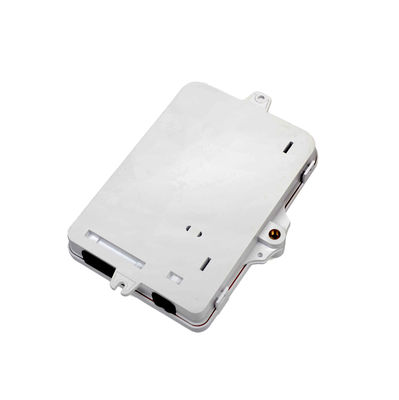 Scatola di distribuzione in fibra ottica a 6 core, custodia bianca in ABS per uso esterno