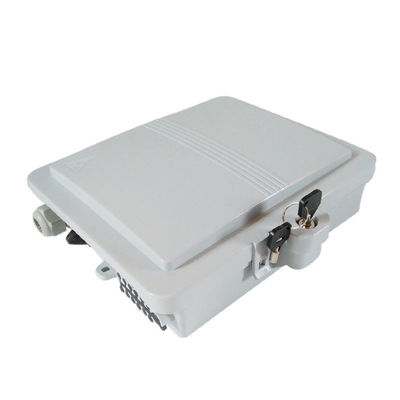 Box di distribuzione in fibra ottica FTTH a 12 nuclei per montaggio a parete esterno