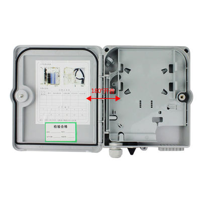 1:8 PLC Splitter FTTH Fiber Optic Distribution Terminal Box