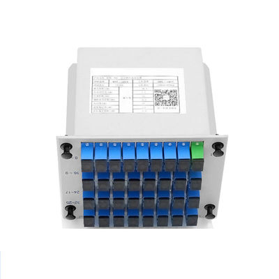 1:32 Splitter PLC in fibra ottica da 1,5 m, tipo cassetta SC UPC, per reti EPON, BPON e GPON