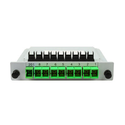 1*8 1*16 1*32 1*64 G657A Cassetta PLC Splitter Ottici in Fibra SC APC/UPC