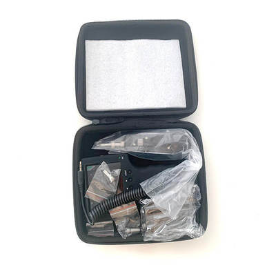 Microscopio portatile 4X per l'ispezione di fibra ottica per connettori FC/SC/ST/E2000/LC/MU/MPO