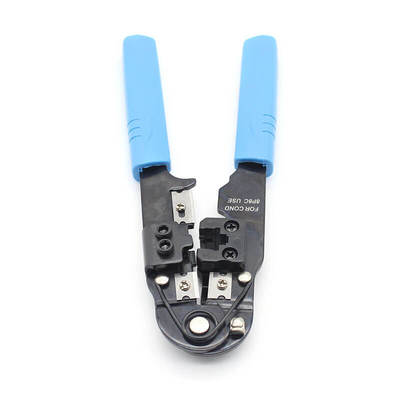 RJ11 RJ12 RJ45 strumento di crimping in acciaio ad alto tenore di carbonio 7.875 pollici