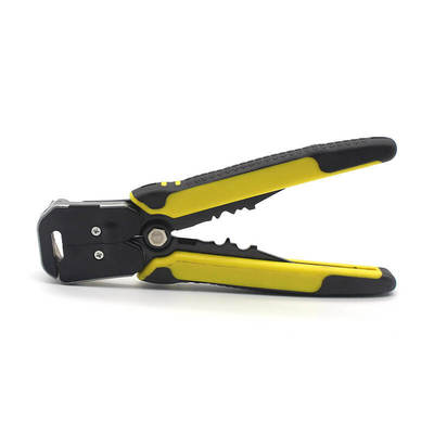 8 pollici di acciaio filo di striscia Crimper strumento per 10-22AWG cavi