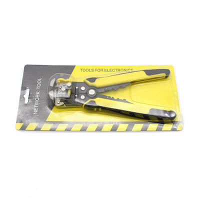 8 pollici di acciaio filo di striscia Crimper strumento per 10-22AWG cavi